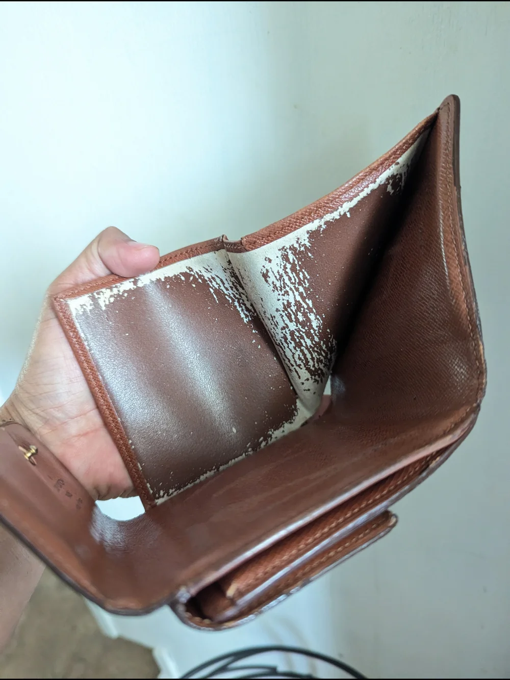 Louis Vuitton Vintage Monogram Compact Trifold Wallet (1995, France)